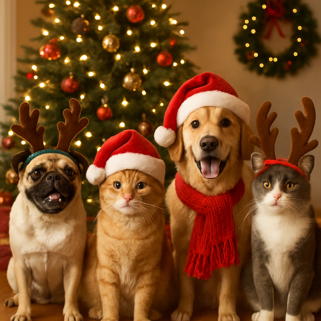 Dogs Cats and the Holiday Season-1